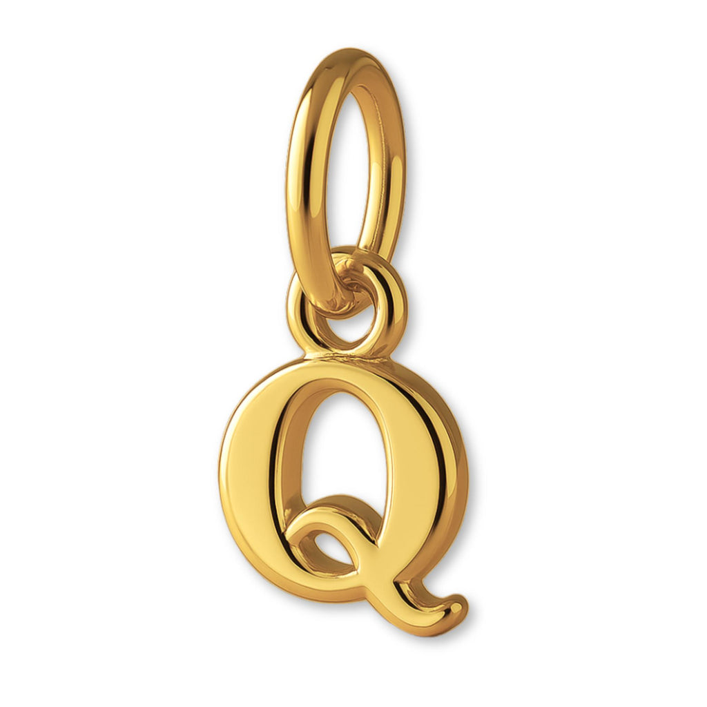 14ct Gold Plated - Petite Letter Charm