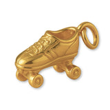 24ct Pure Gold - Retro Roller Skate Charm