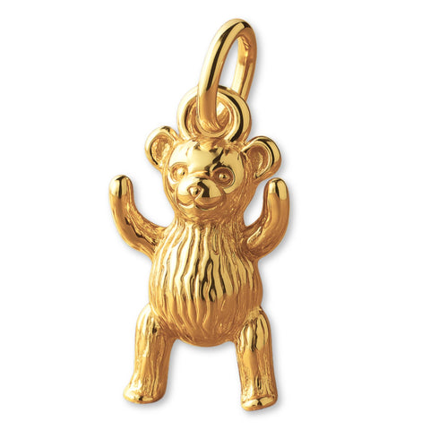 24ct Pure Gold - Teddy Bear Charm
