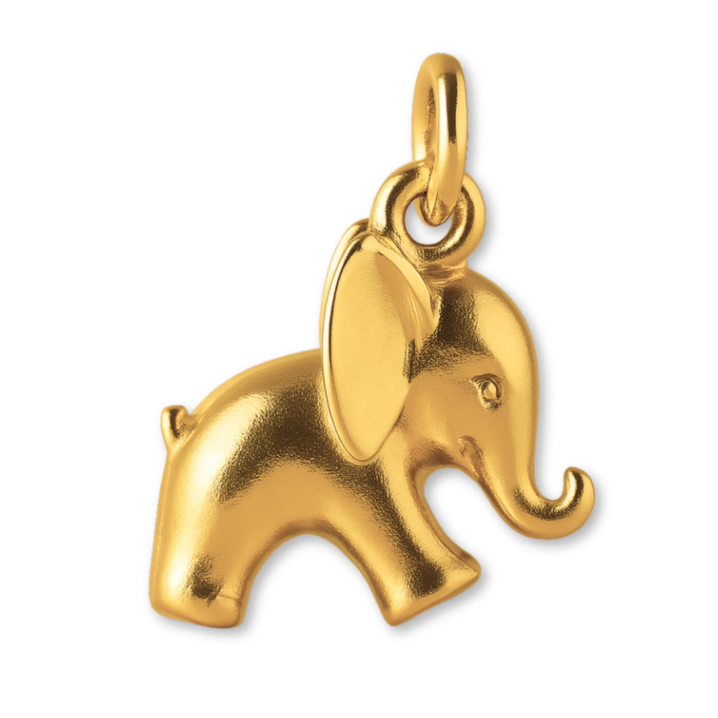 24ct Pure Gold - Baby Elephant Charm