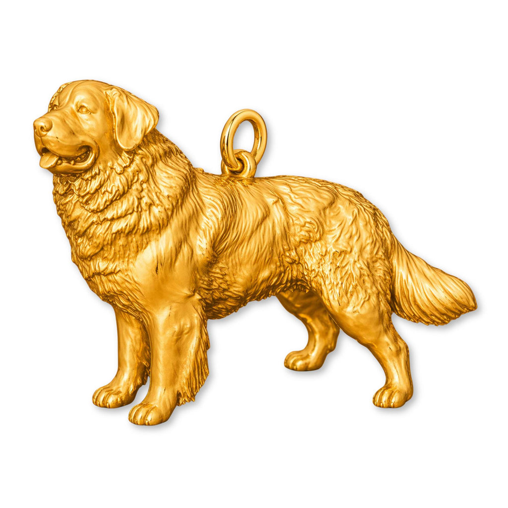 24ct Pure Gold - Bernese Mountain Dog Charm