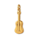 24ct Pure Gold - Minimalist Guitar Charm