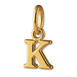14ct Gold Plated - Petite Letter Charm