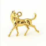 24ct Pure Gold - Galloping Horse Charm