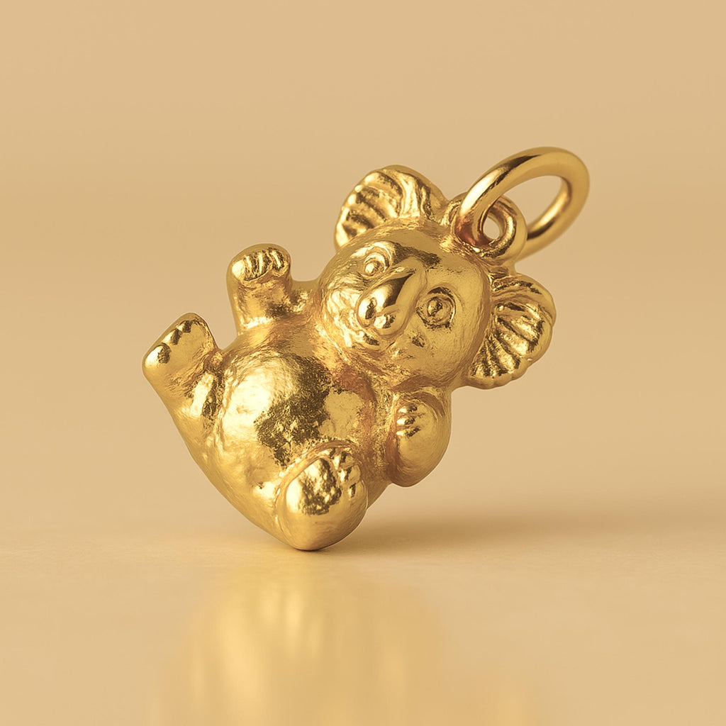 24ct Pure Gold - Baby Koala Charm
