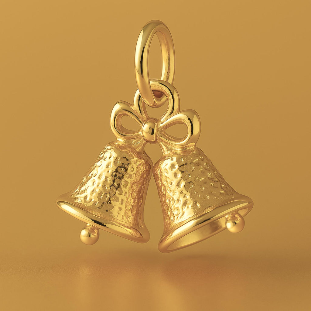 24ct Pure Gold - Christmas Jingle Bells Charm