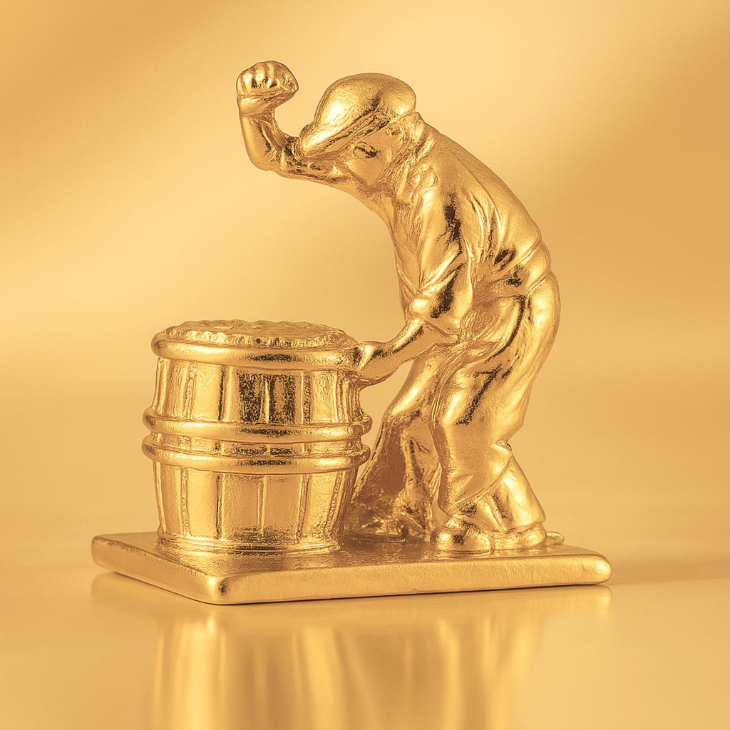 24ct Pure Gold - Vintage Winemaker Charm