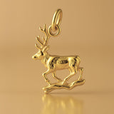 24ct Pure Gold - Forest Elk Charm