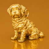 24ct Pure Gold - Maltese Dog Charm