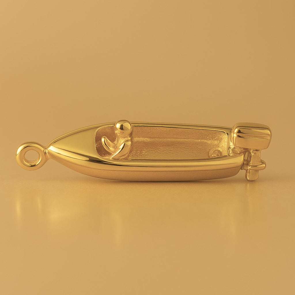 24ct Pure Gold - Speed Boat Charm