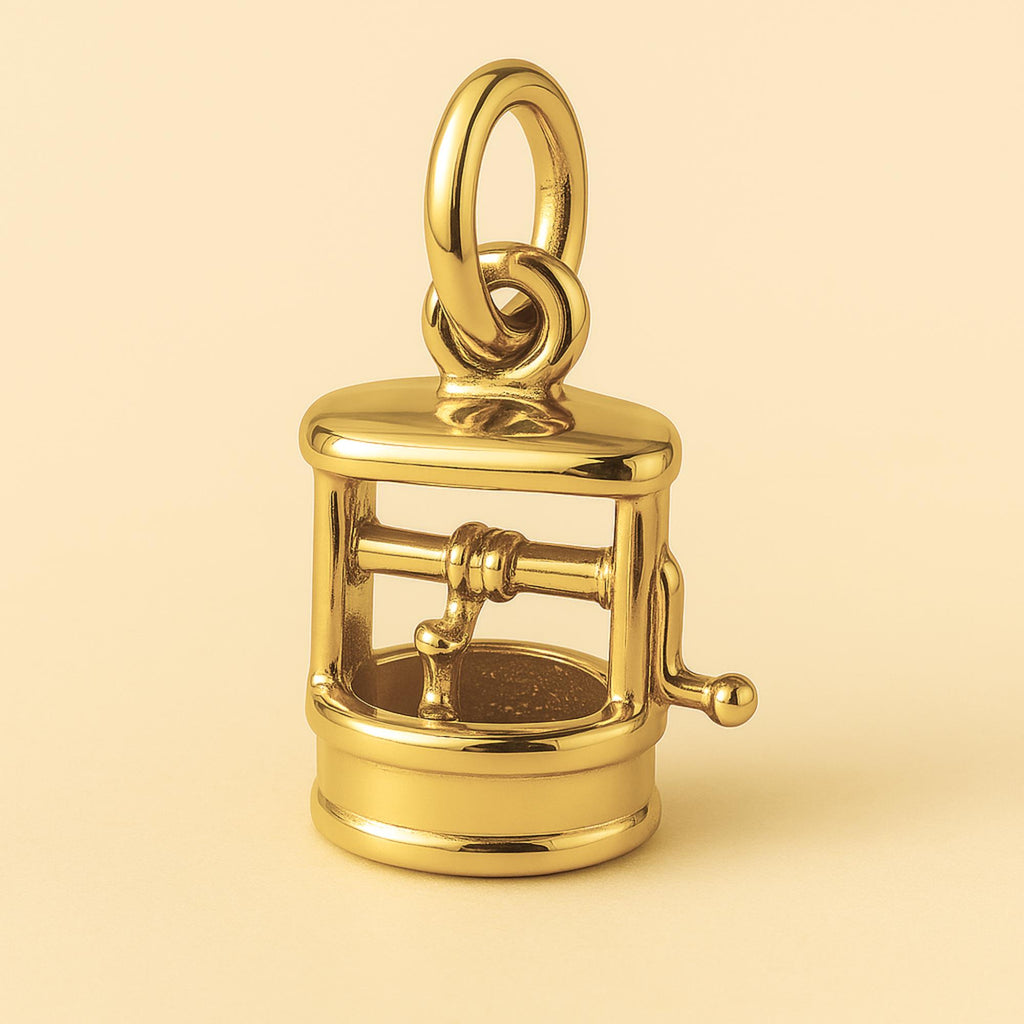 24ct Pure Gold - Wishing Well Charm