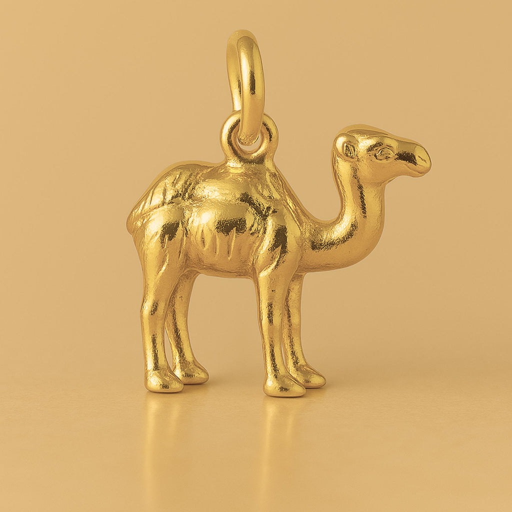24ct Pure Gold - Desert Camel Charm