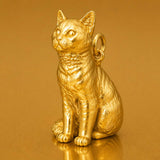 24ct Pure Gold - European Shorthair Cat Charm