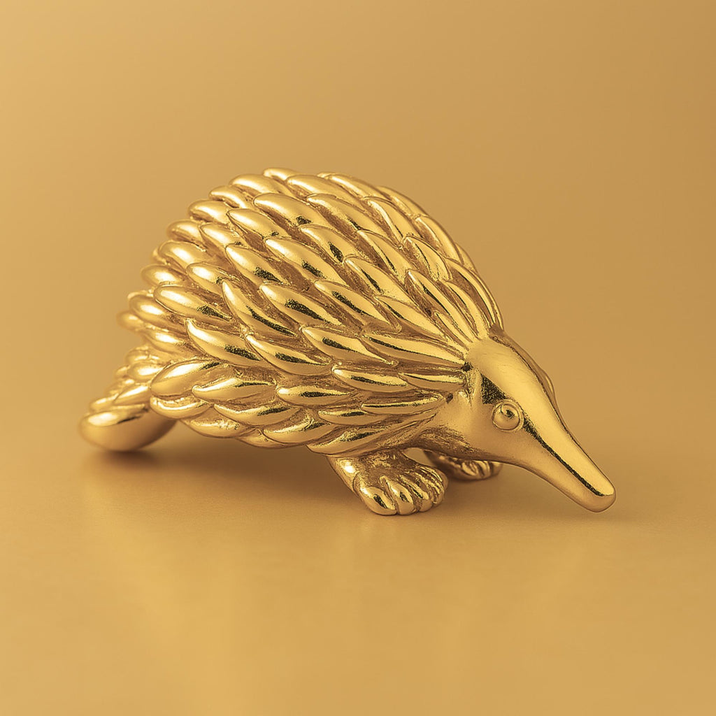 24ct Pure Gold - Australian Echidna Charm