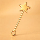 24ct Pure Gold - Fairy Wand Charm