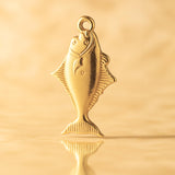 24ct Pure Gold - Flounder Fish Charm