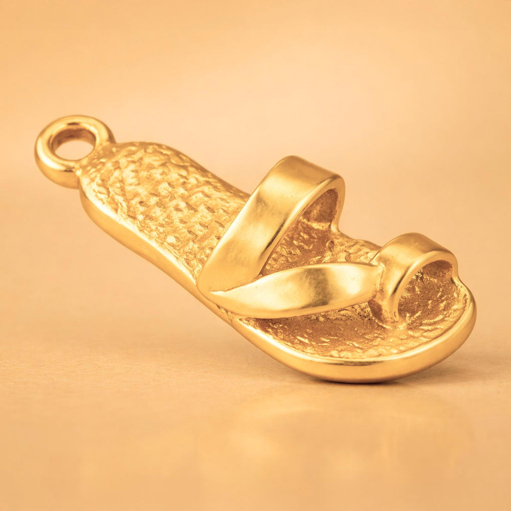 24ct Pure Gold - Arabian Sandal Charm