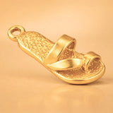 24ct Pure Gold - Arabian Sandal Charm