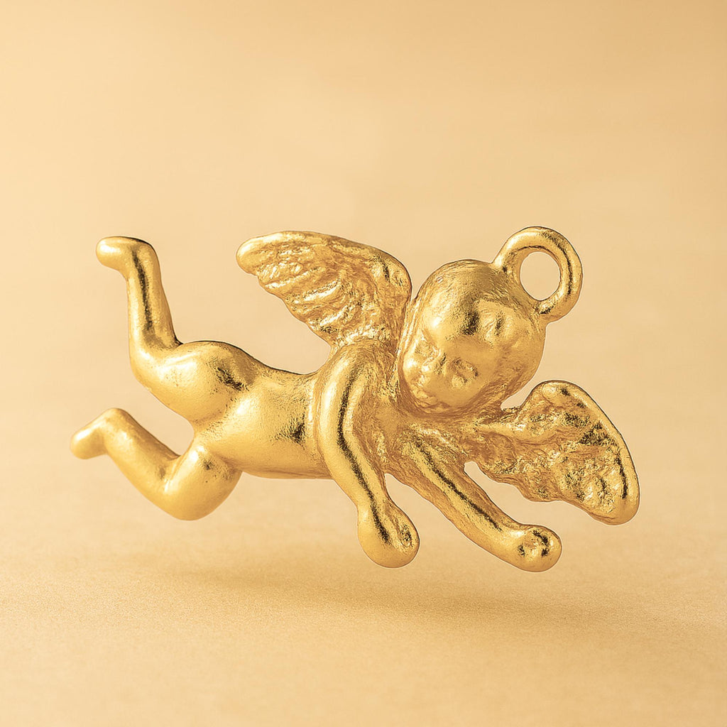 24ct Pure Gold - Baby Cherub Charm