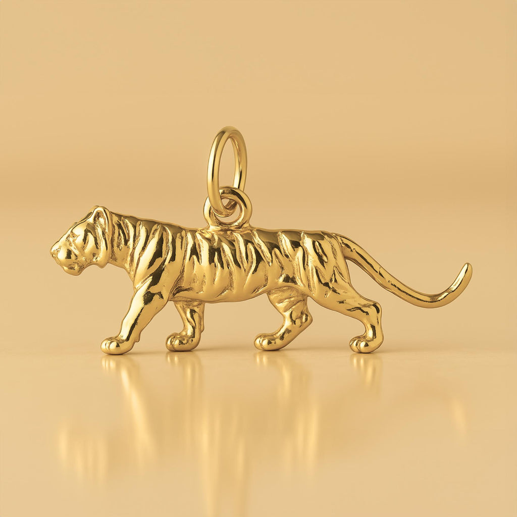 24ct Pure Gold - Siberian Tiger Charm