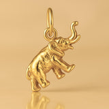 24ct Pure Gold - Indian Elephant Charm