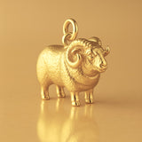 24ct Pure Gold - Boreray Ram Charm
