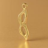 24ct Pure Gold - Masquerade Mask Charm