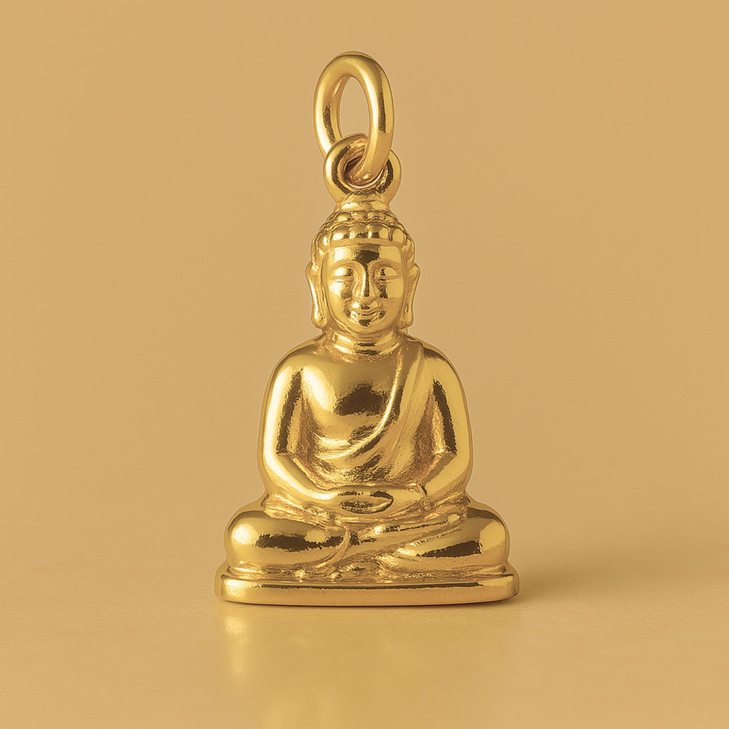 24ct Pure Gold - Classic Buddha Charm