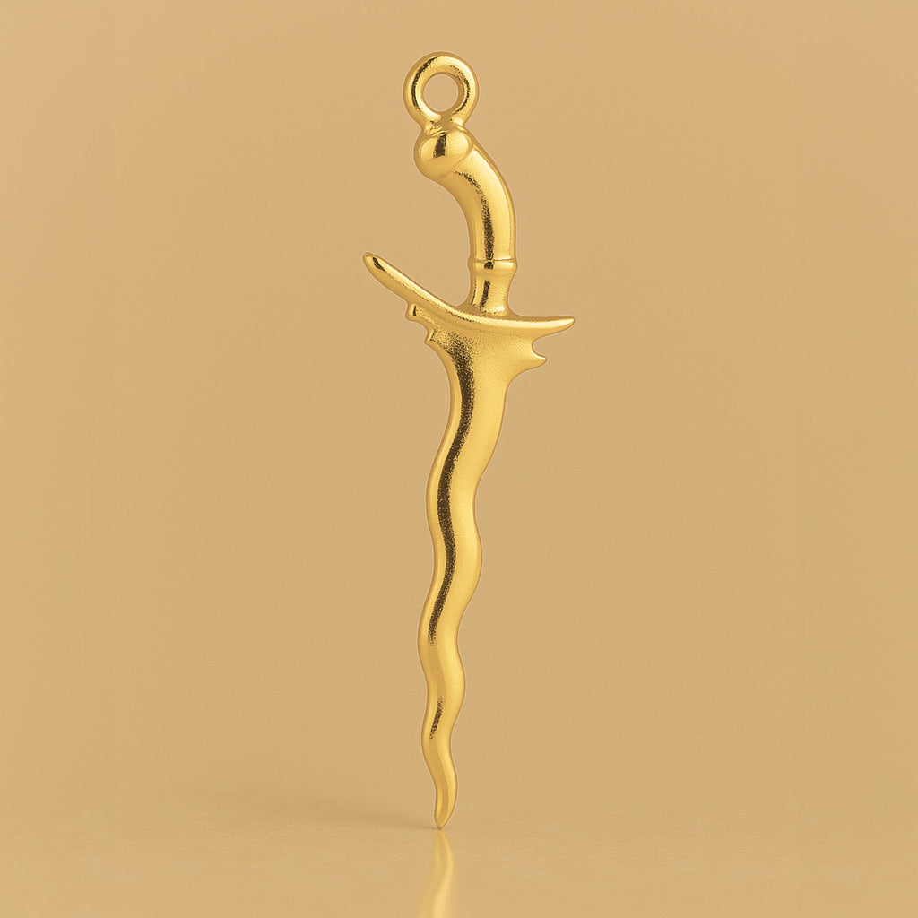 24ct Pure Gold - Kris Sword Charm