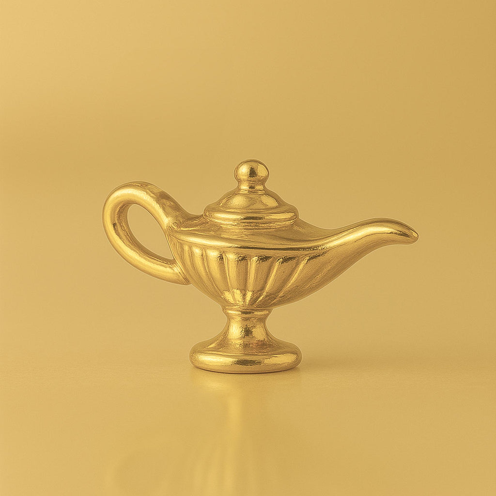 24ct Pure Gold - Classic Genie Lantern Charm