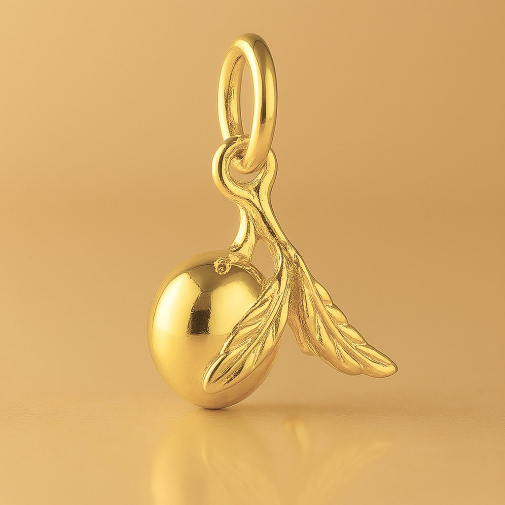 24ct Pure Gold - Fresh Apple Charm
