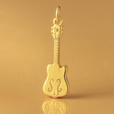 24ct Pure Gold - ES-335 Guitar Charm