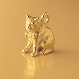24ct Pure Gold - House Cat Charm