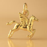 24ct Pure Gold - Flying Pegasus Charm
