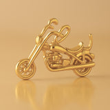24ct Pure Gold - Cruiser Motorbike Charm