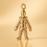 24ct Pure Gold - Circus Clown Charm