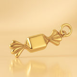 24ct Pure Gold - Wrapped Candy Charm