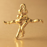 24ct Pure Gold - Jiu-Jitsu Spar Charm