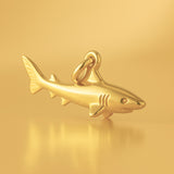 24ct Pure Gold - Tiger Shark Charm
