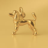 24ct Pure Gold - Groomed Poodle Dog Charm