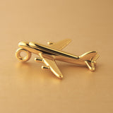24ct Pure Gold - Airliner Plane Charm