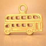 24ct Pure Gold - Double Decker Bus Charm
