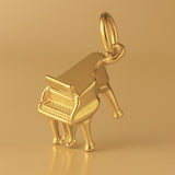 24ct Pure Gold - Classic Grand Piano Charm