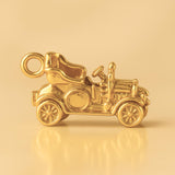 24ct Pure Gold - Vintage Convertible Car Charm