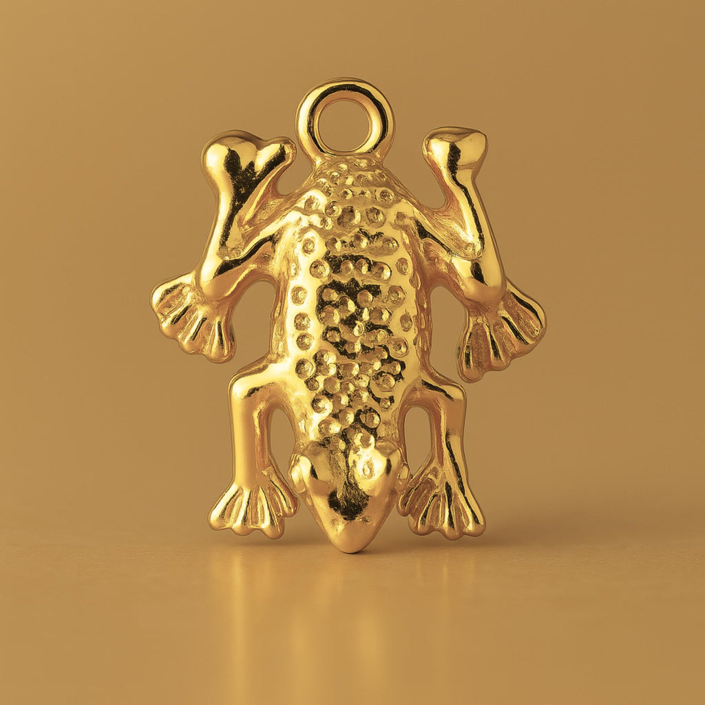 24ct Pure Gold - Tree Frog Charm