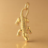 24ct Pure Gold - Swamp Alligator Charm