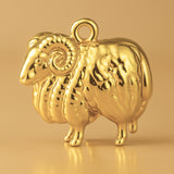 24ct Pure Gold - Skudde Ram Charm