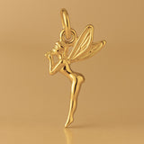 24ct Pure Gold - Whimsical Fairy Charm