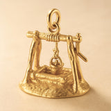 24ct Pure Gold - Mining Pit Charm