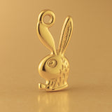 24ct Pure Gold - Classic Playboy Bunny Charm